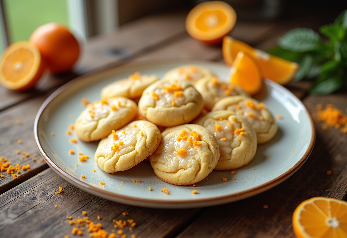 Orange Creamsicle Cookies