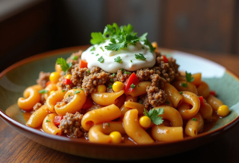 Overnight Taco Pasta