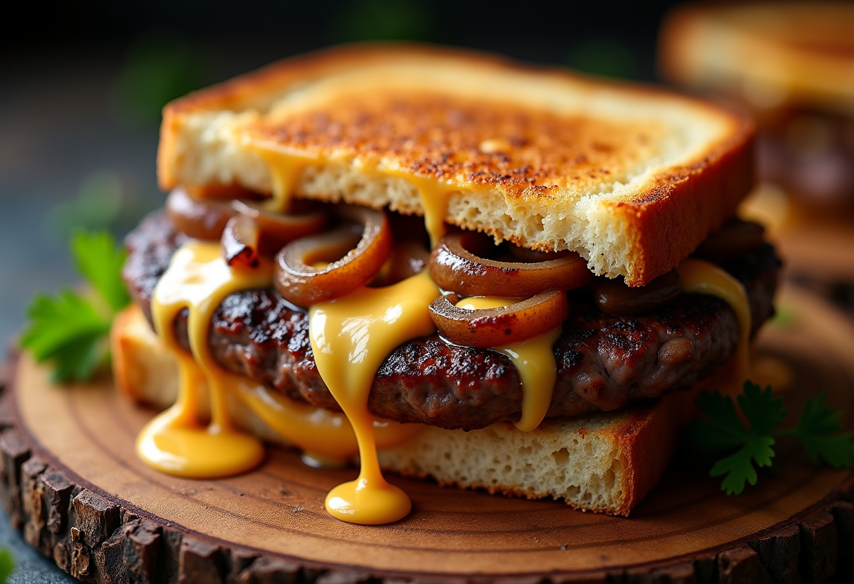 Patty Melts with Secret Sauce