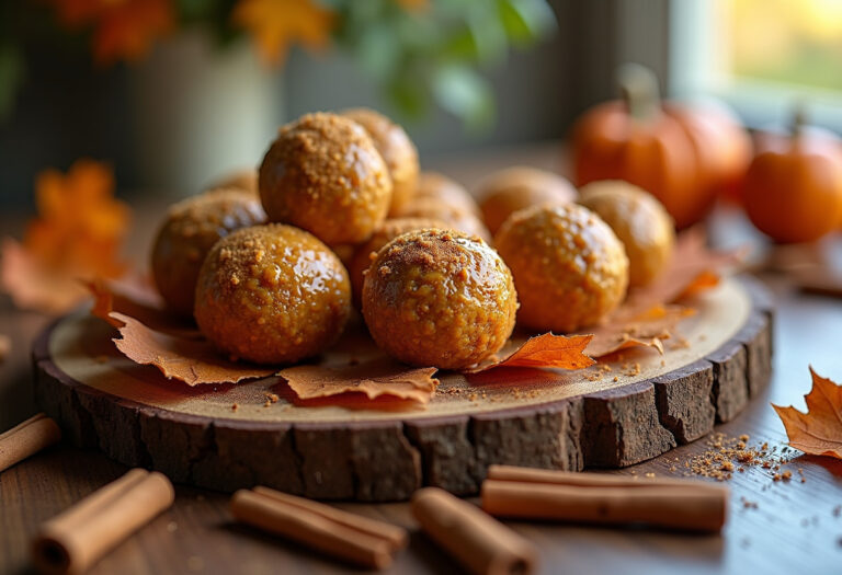 Pumpkin Spice Protein Balls