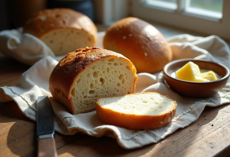 Quick 20-Minute Homemade Bread