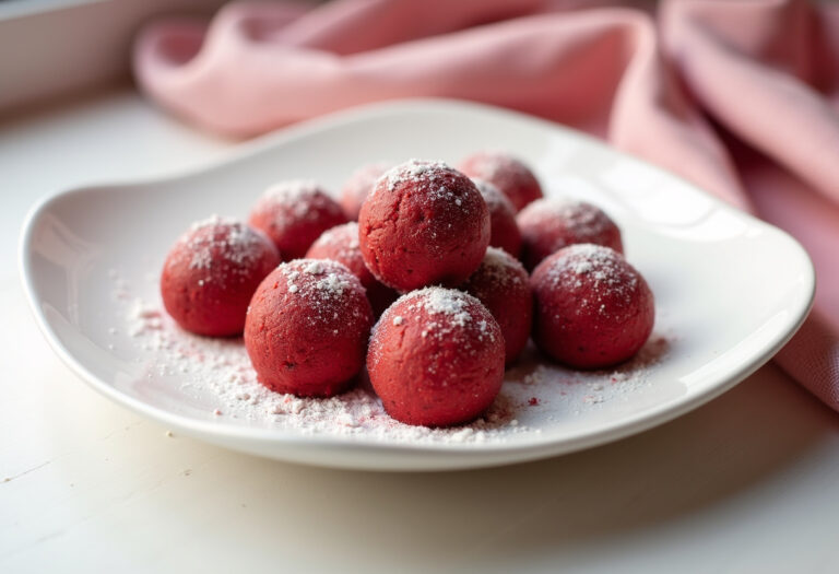 Red Velvet Cake Balls