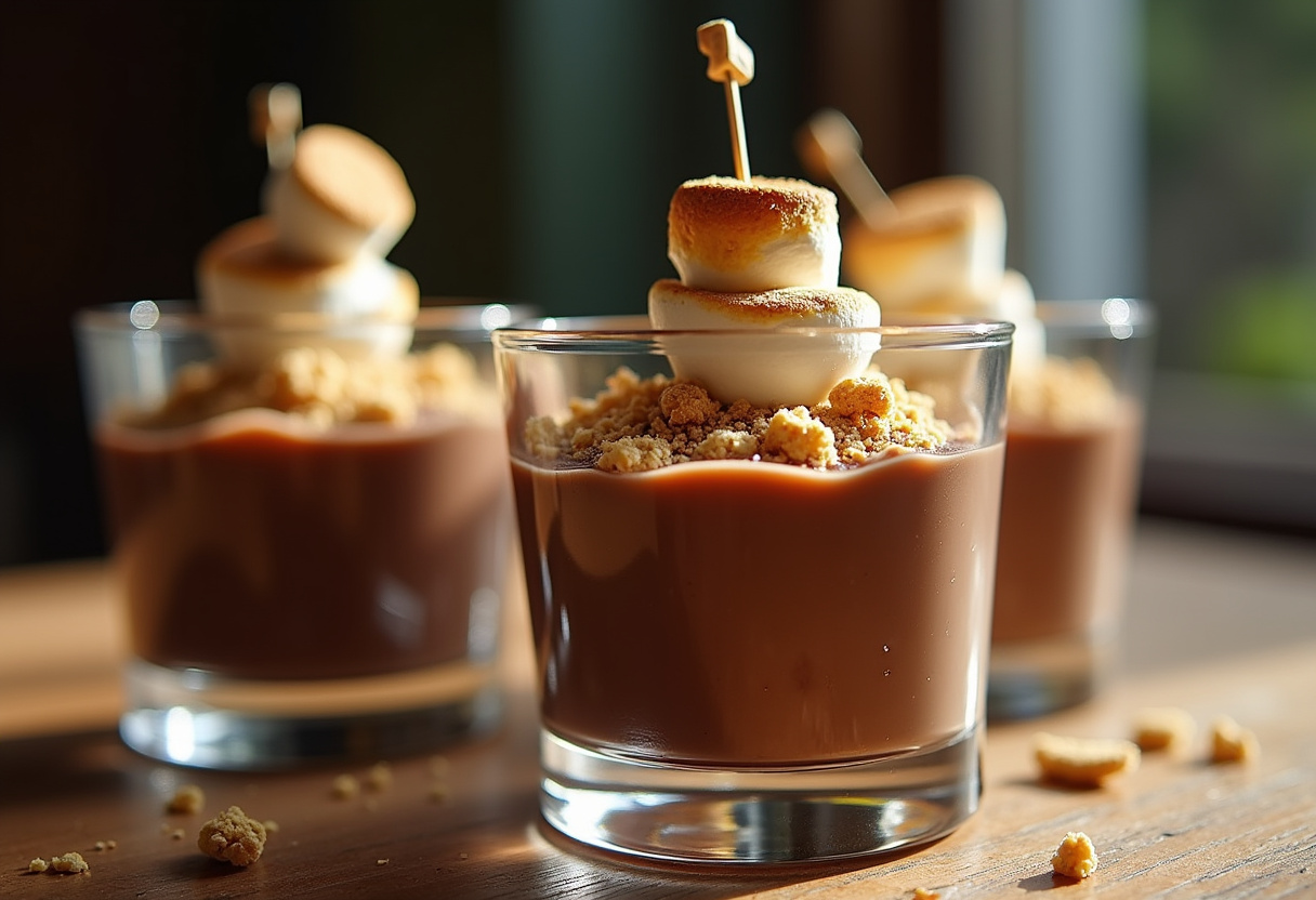 S’mores Pudding Cups