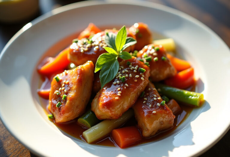 Slow Cooker Honey Garlic Chicken