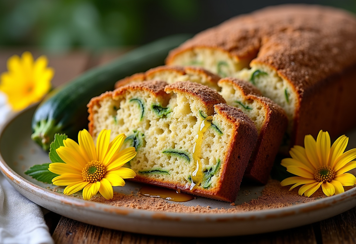 Snickerdoodle Zucchini Bread with Coconut Oil