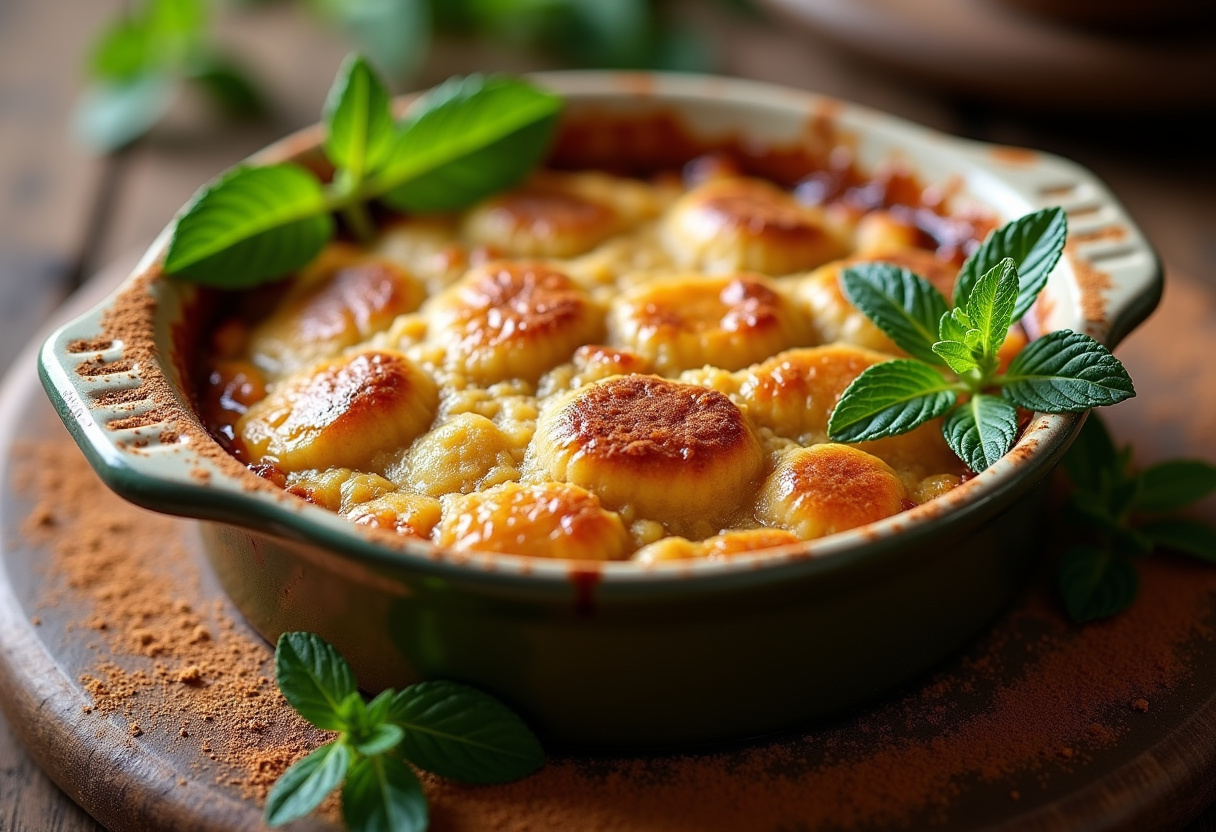 Southern Banana Cobbler