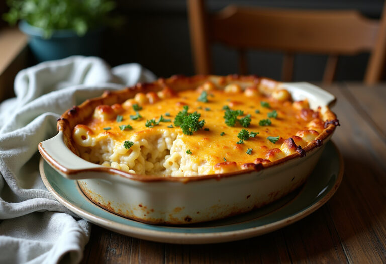 Southern Macaroni and Cheese Casserole