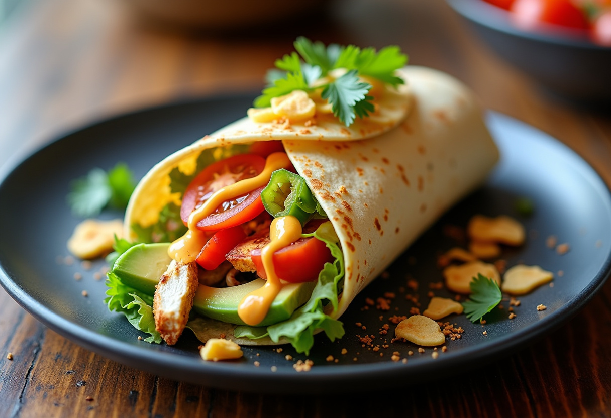 Southwest Chicken Wrap