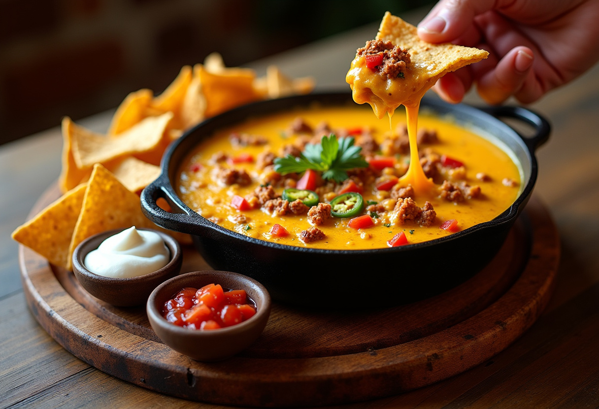 Spicy Cowboy Queso