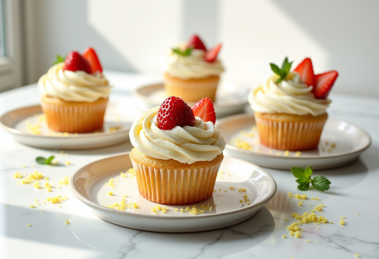 Strawberry Cheesecake Cupcakes