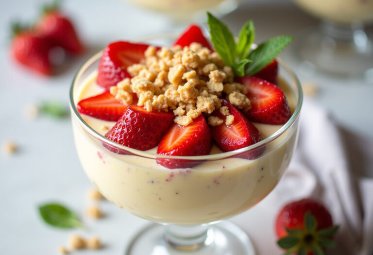 Strawberry Crunch Banana Pudding