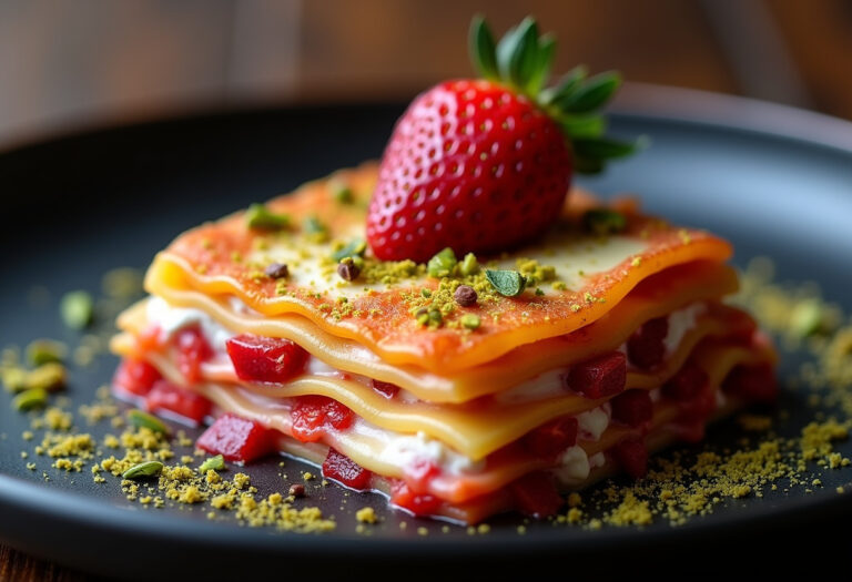 Strawberry Lasagna