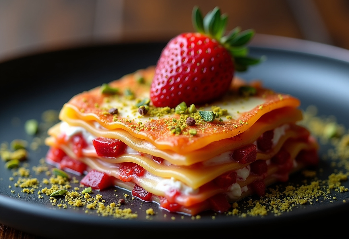 Strawberry Lasagna