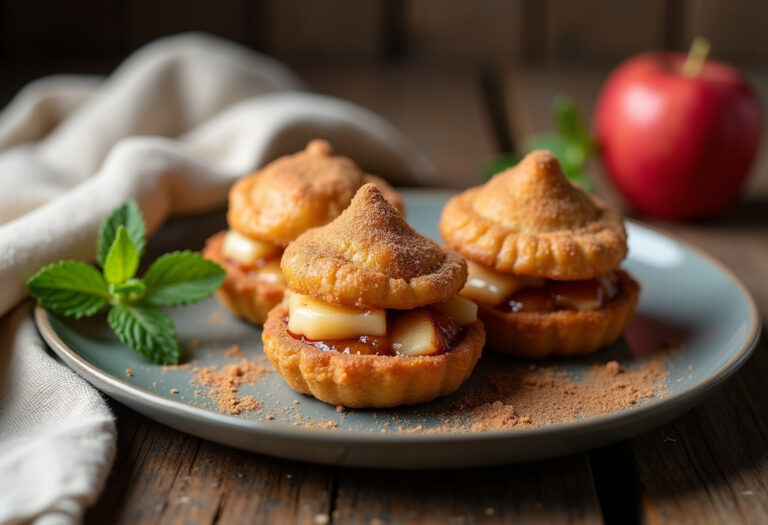 Stuffed Cheesecake Fried Apple Pies