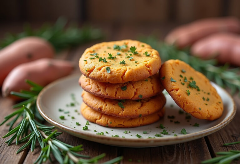 Sweet Potato Dog Cookies