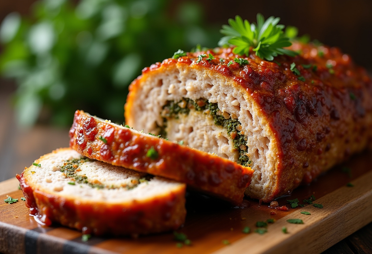 Turkey Stuffing Meatloaf