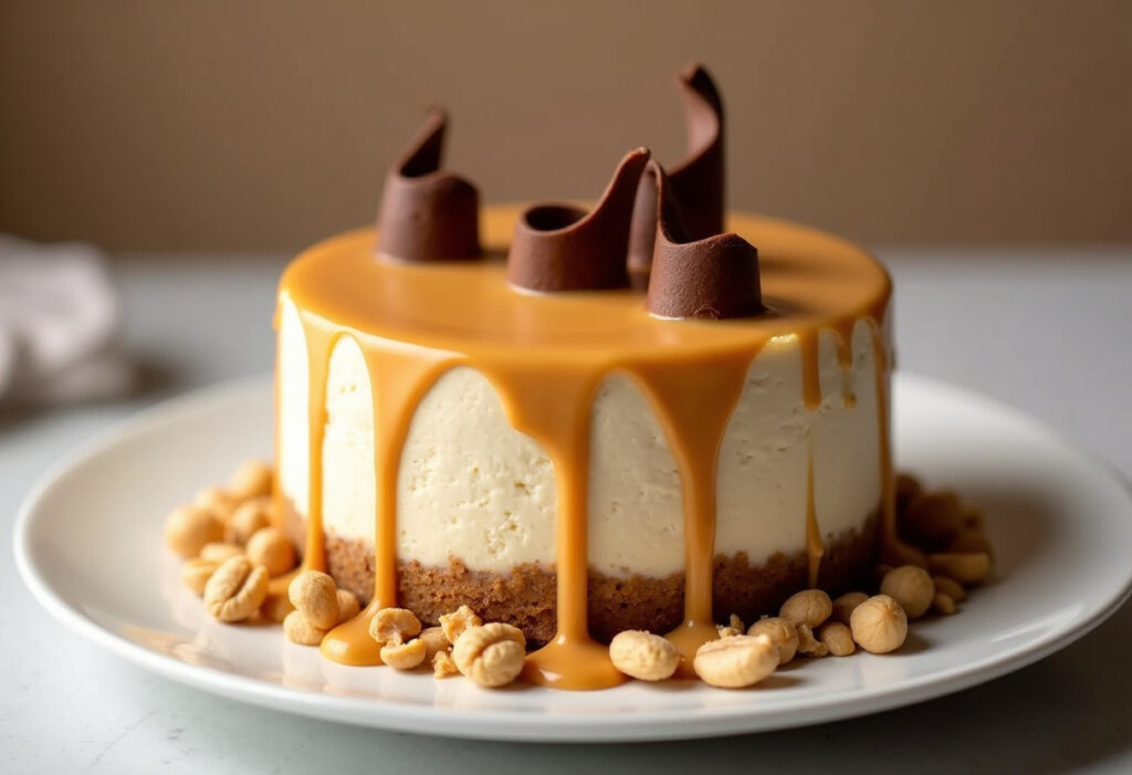 Ultimate Peanut Butter Cheesecake - Tasty With Lina