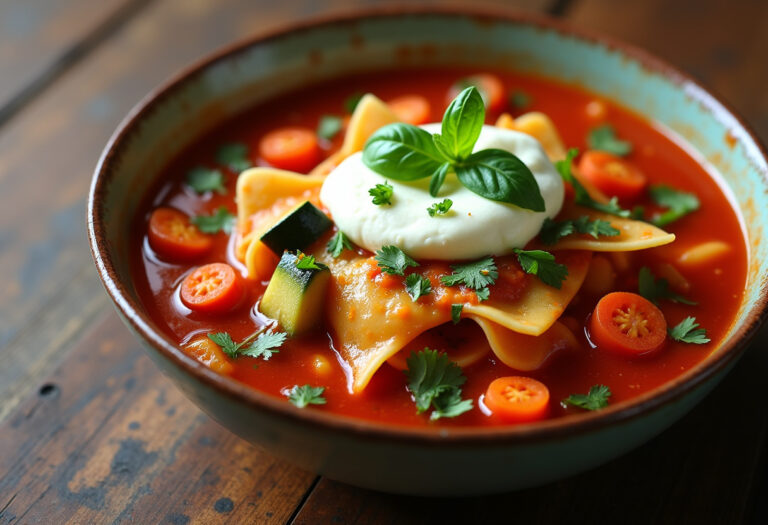Vegan Lasagna Soup