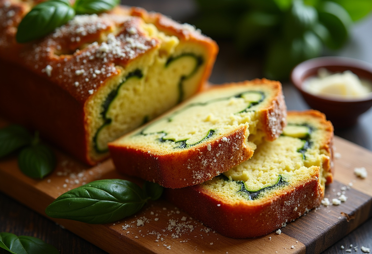 Zucchini Cheese Bread