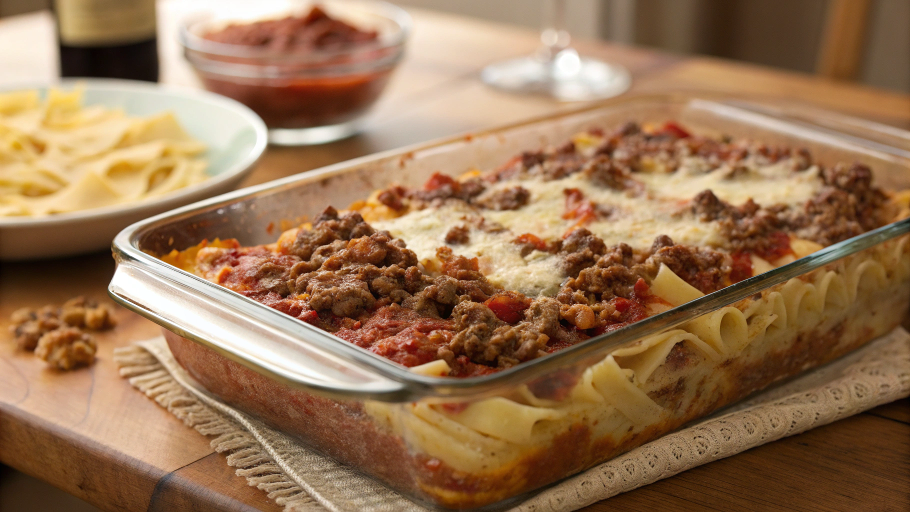 4Ingredient Hamburger Casserole