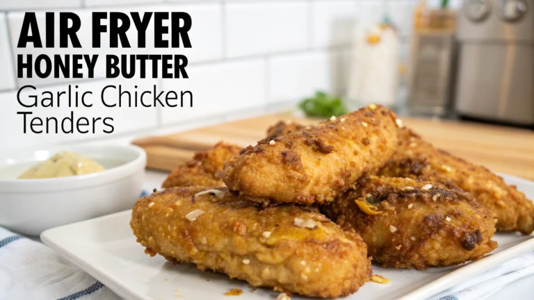 Air Fryer Honey Butter Garlic Chicken Tenders