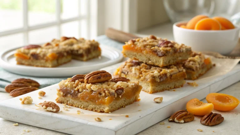 Apricot Coconut Pecan Bars