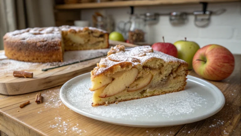 Authentic Irish Apple Cake
