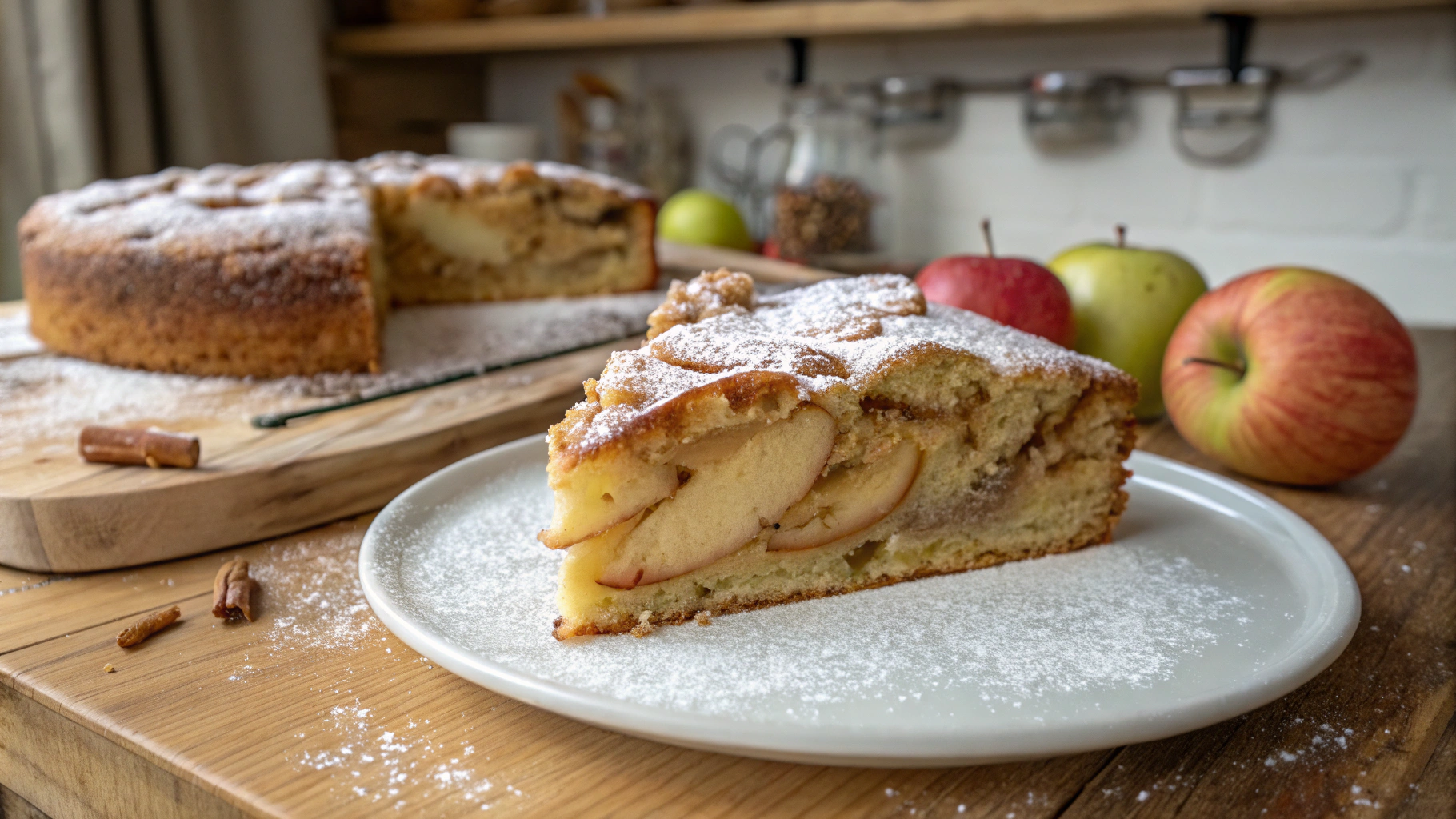 Authentic Irish Apple Cake