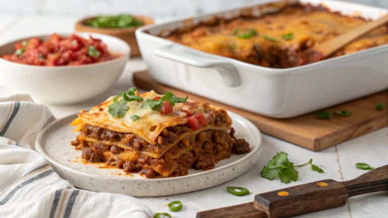 Beef Enchilada Bake