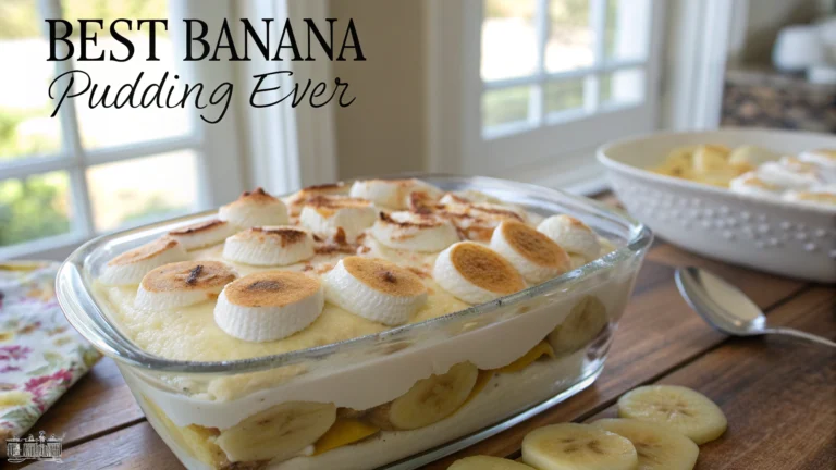 Best Banana Pudding Ever