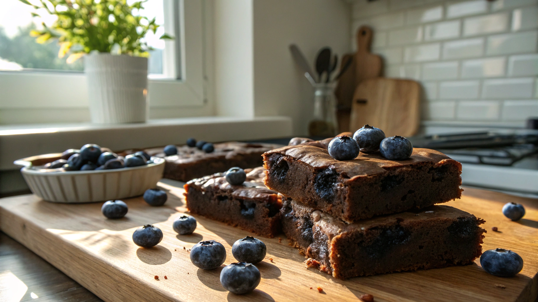 Blueberry Brownies