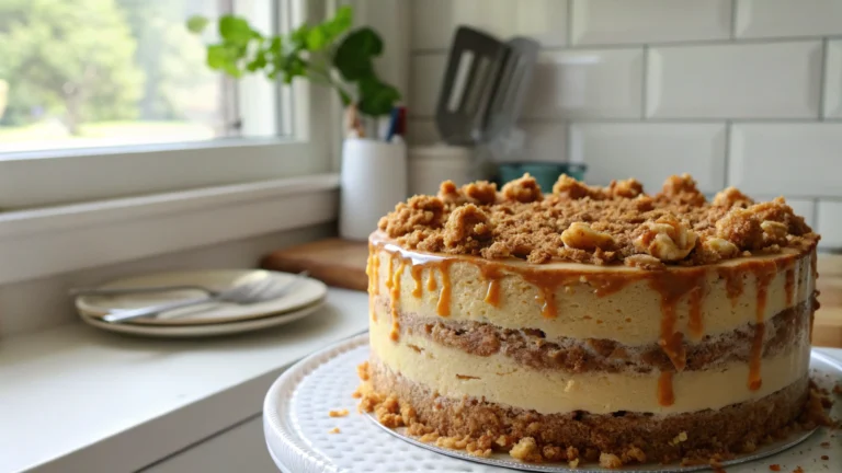 Butterscotch Crunch Cake