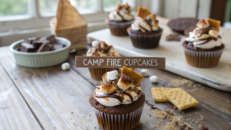 Camp Fire Cupcakes