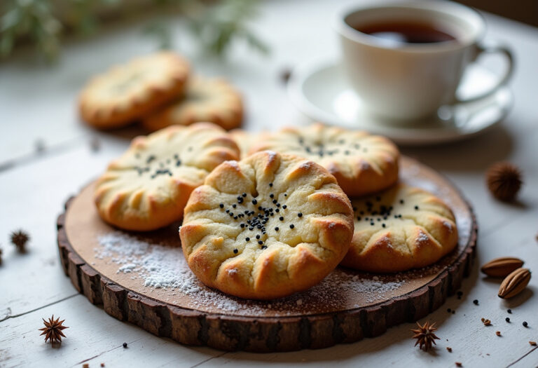 Cardamom Poppy Seed Cookies