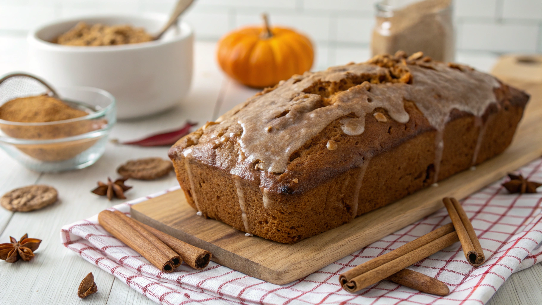 Chai Spice Maple Pumpkin Bread