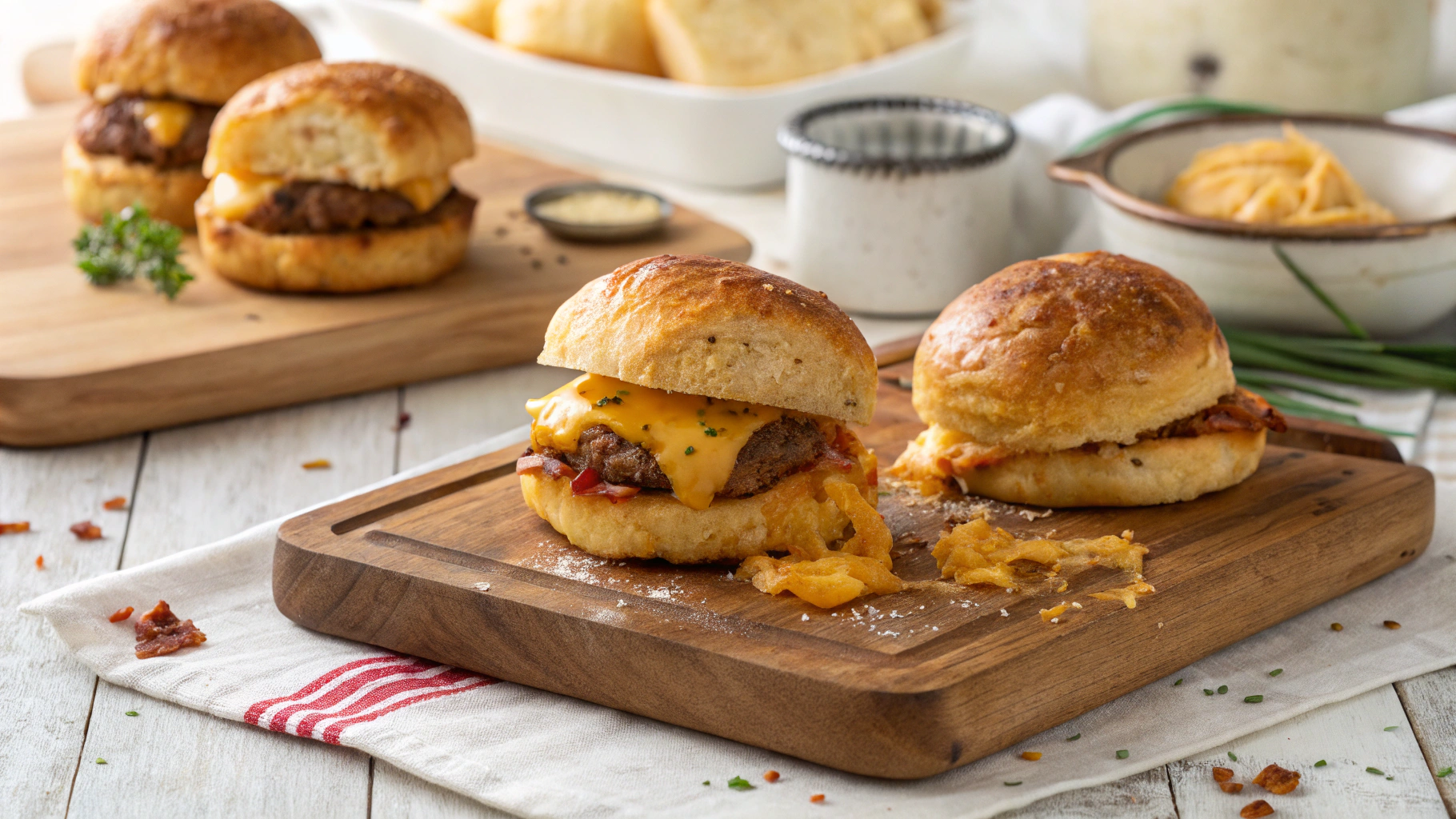 Cheese Puff Sliders