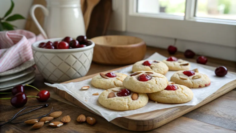 Cherry Almond Amish Sugar Cookies