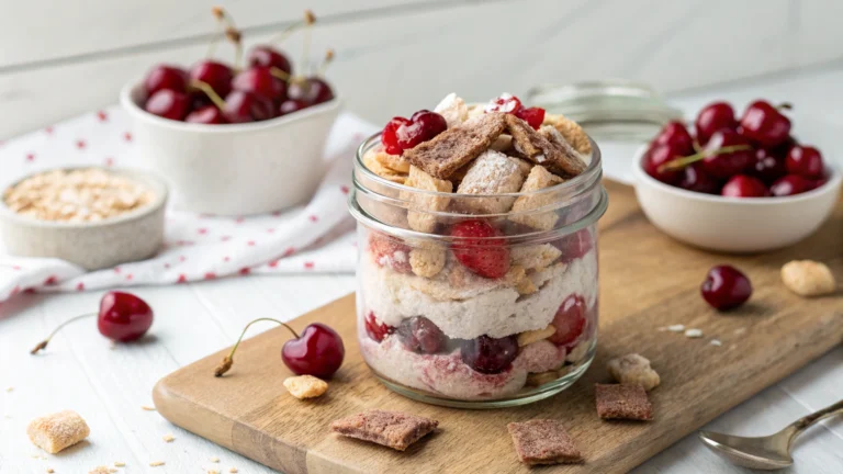 Cherry Cheesecake Puppy Chow