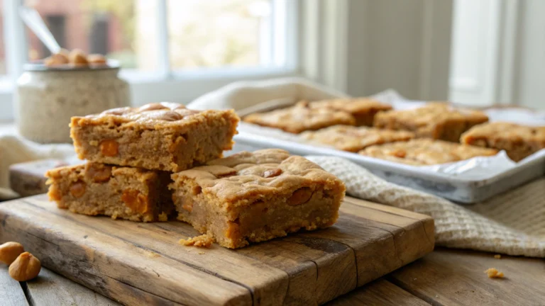 Chewy Butterscotch Blondies