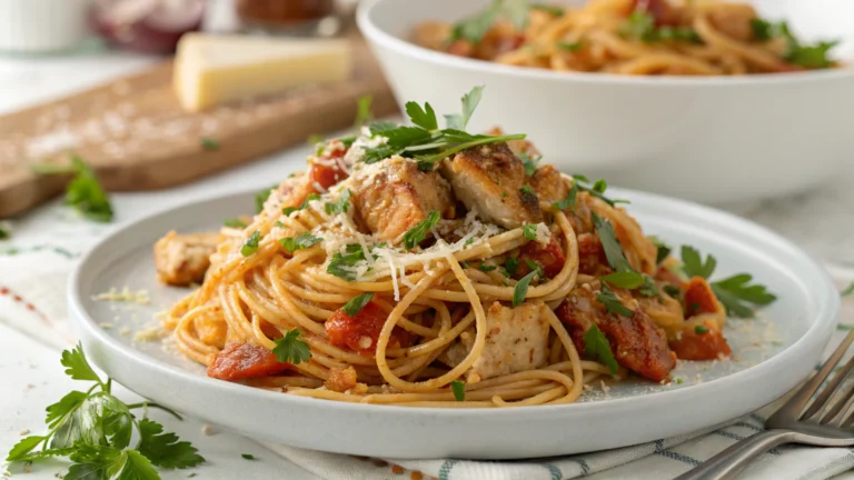 Chicken spaghetti