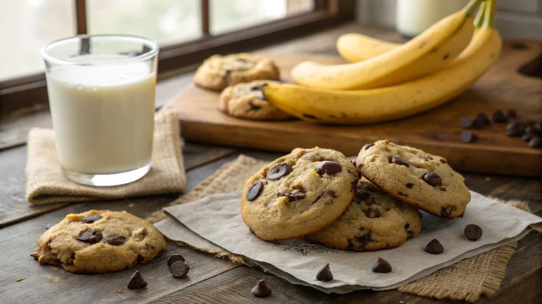 Chocolate Chip Banana Cookies
