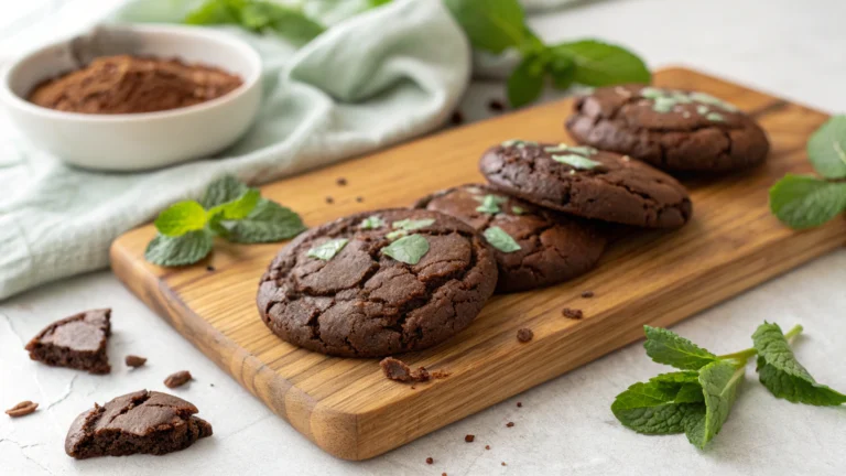 Chocolate Mint Cookies