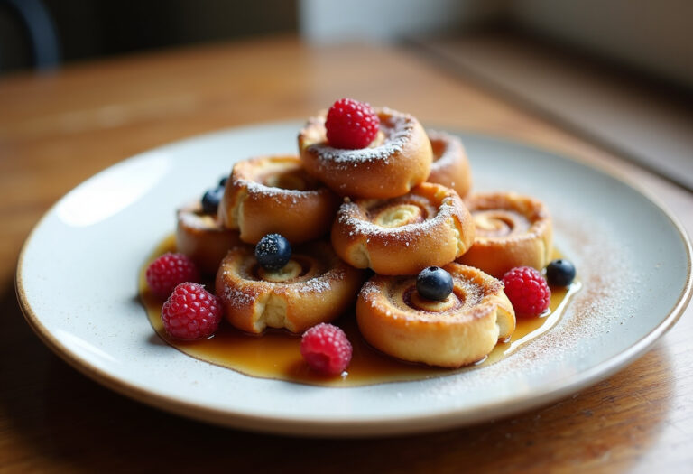 Cinnamon Roll French Toast Bites