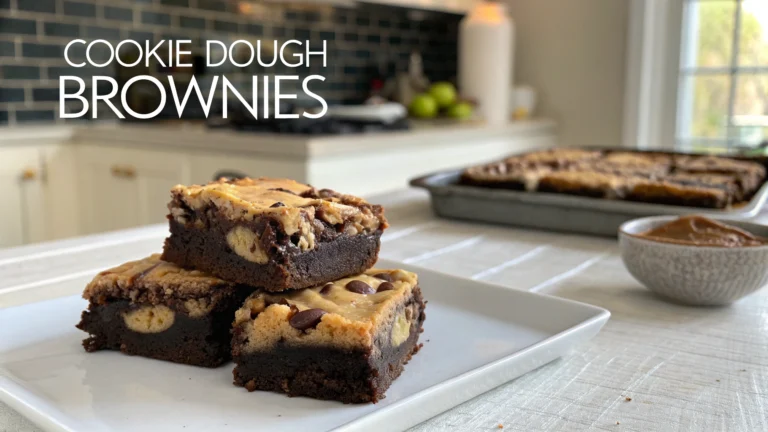 Cookie Dough Brownies