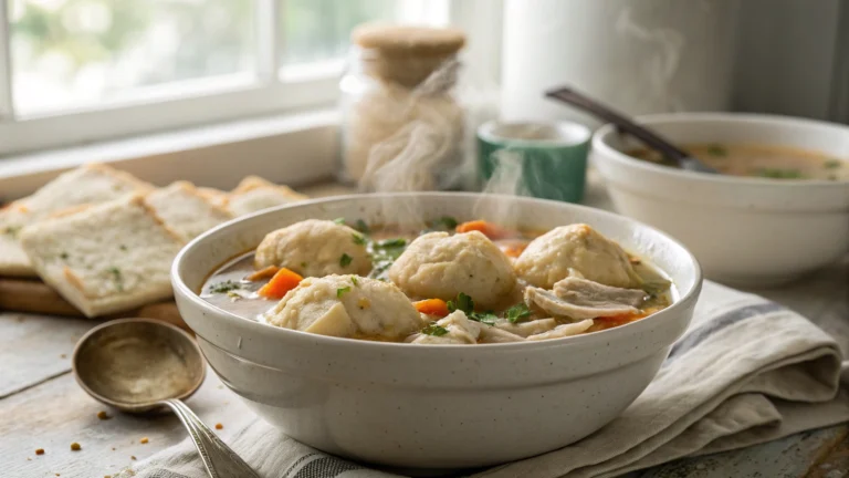 Cracker Barrel Homemade Chicken and Dumplings