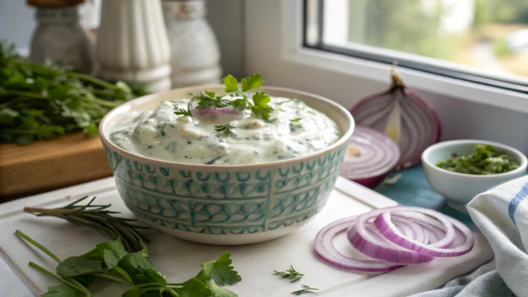 Creamy Herb and Onion Dip