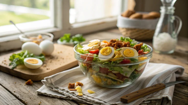 Crispy Egg Salad