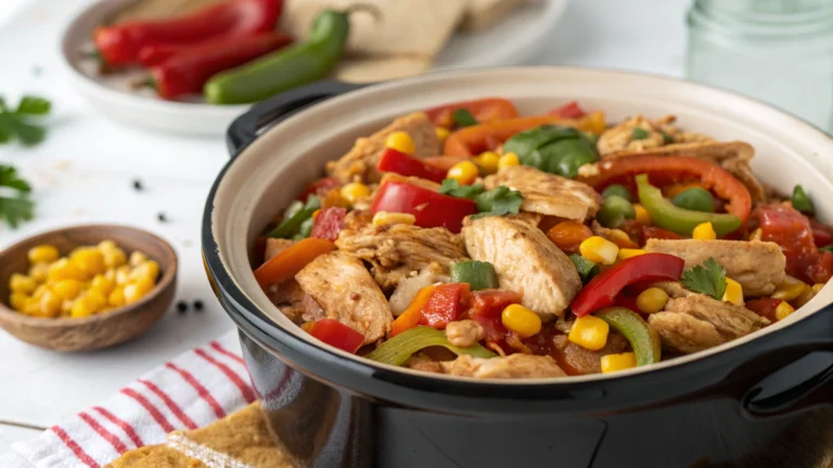 Crockpot Fiesta Chicken