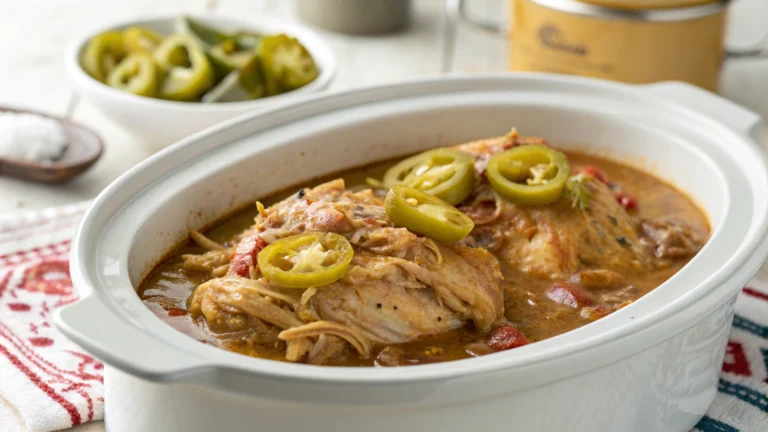 Crockpot Mississippi Chicken