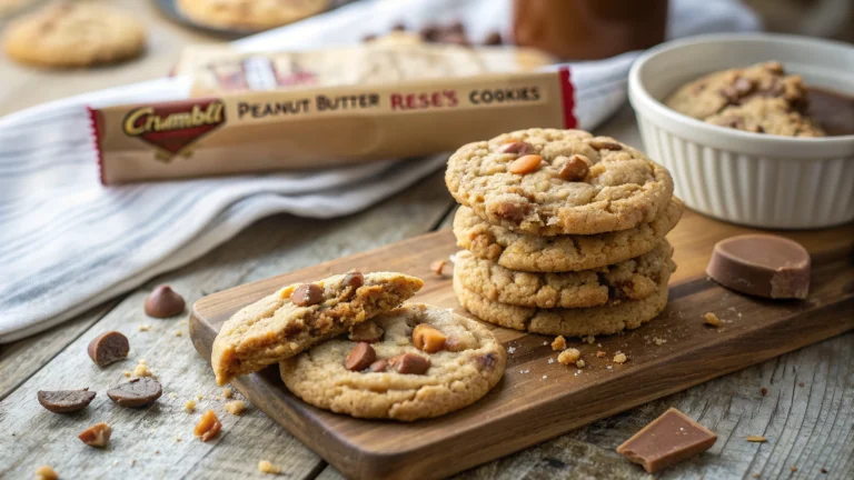 Crumbl Peanut Butter Reese and 8217s Cookies